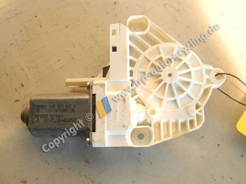 Audi A8 D4 4H Bj.2009 original Fensterhebermotor hinten links 8K0959802B